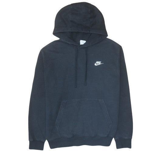 Nike Men's Black Pullover Fleece Hoodie M Regular Fit