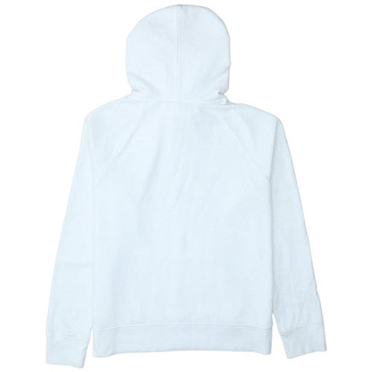 Levi's Women's White Pullover Hoodie Medium Logo Cotton Blend