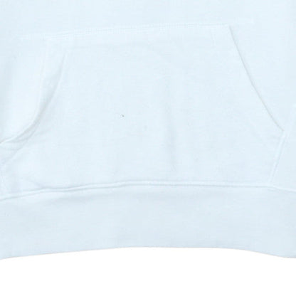 Levi's Women's White Pullover Hoodie Medium Logo Cotton Blend