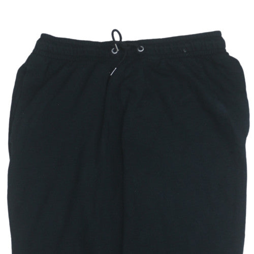 Nike Men’s Black Sweatpants M Regular Fit Tapered Fleece
