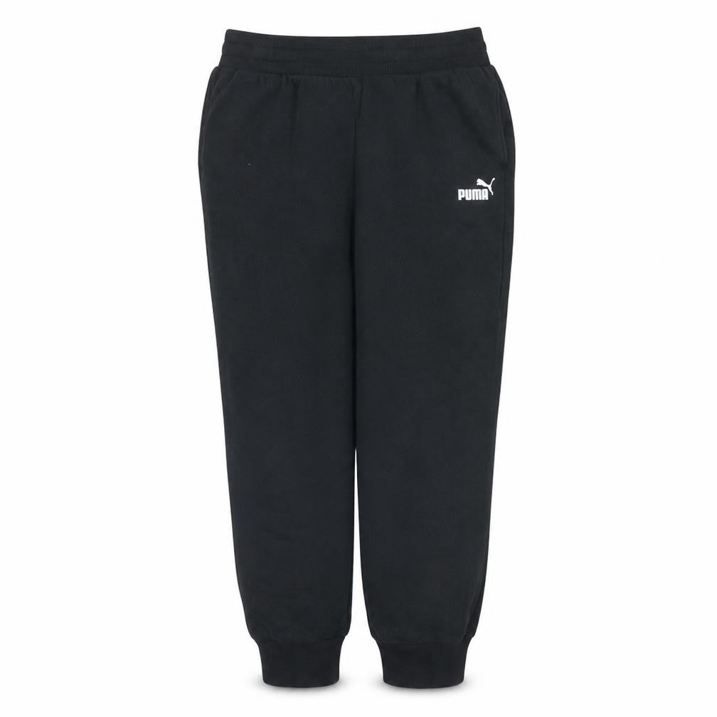 Puma Womens Black Fleece Jogger Trousers Size M