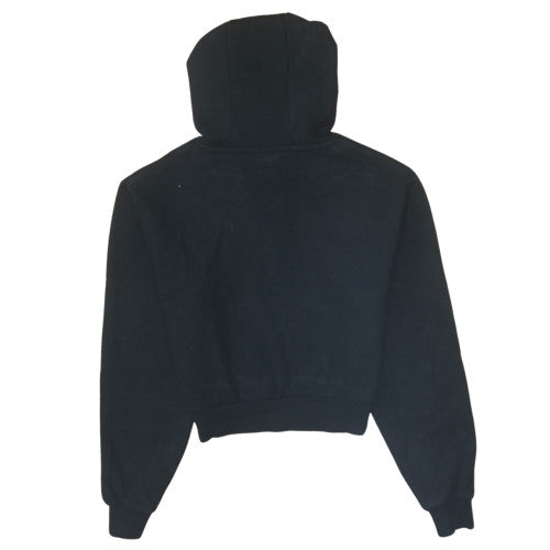 Ellesse Womens Black Cropped Pullover Hoodie Size 14