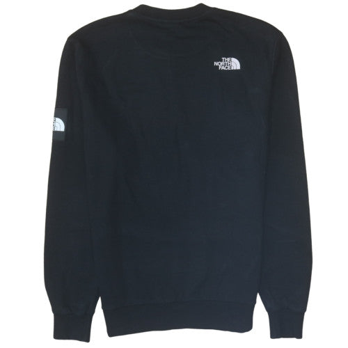 The North Face Men's Black Cotton Crew Neck Sweatshirt M