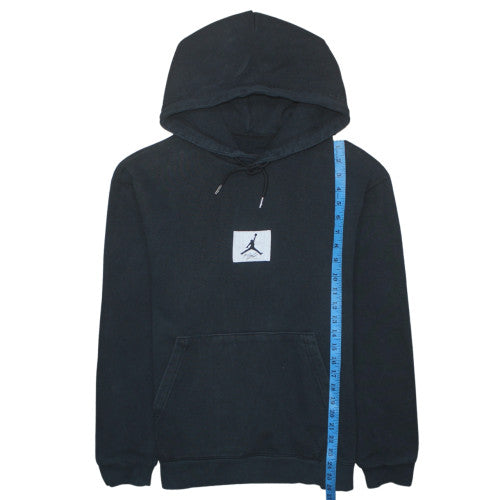 Jordan Men's Black Pullover Hoodie Medium Sports Logo Fleece