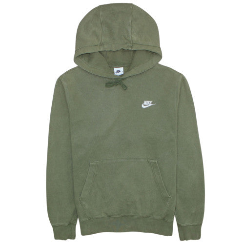 Nike Men’s Green Pullover Hoodie Small Regular Fit Fleece