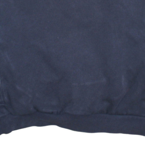 Puma Boys Green & Navy IRFU Hoodie Sweatshirt Size 14 (164) Cotton Blend
