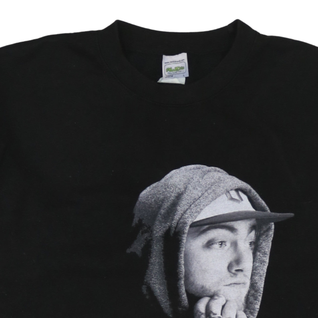 AWDis Mens Black Mac Miller Graphic Pullover Sweatshirt L
