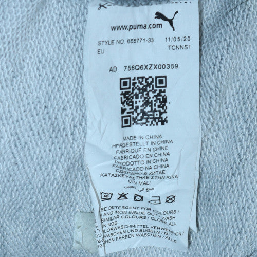 Puma Men's Grey Full Zip Hoodie XL Regular Fit