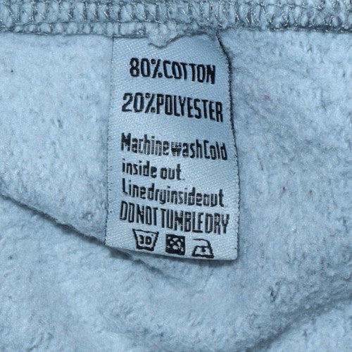 Superdry Mens Grey XS Pullover Hoodie with Yellow Logo