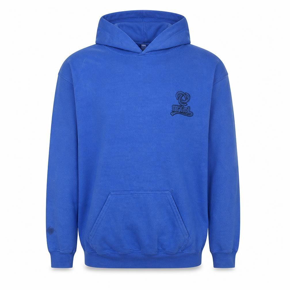 Gildan Men’s Blue XL Pullover Hoodie Surf Graphic Heavyweight