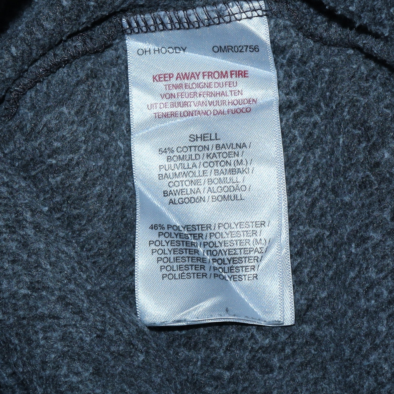 Ellesse Men's Grey Pullover Hoodie Medium Logo Fleece Sweatshirt