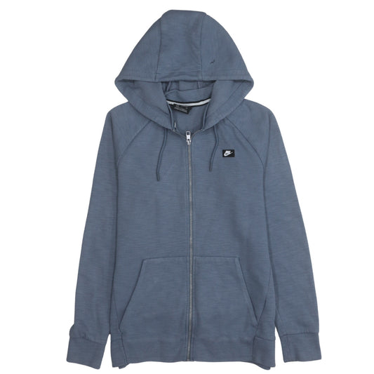 Nike Men's Blue Full Zip Hoodie Size S Sportswear Casual