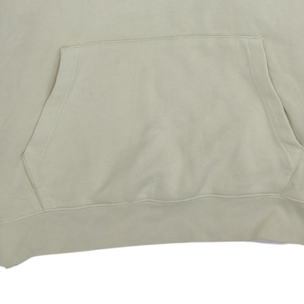 Nike Men Beige Pullover Hoodie M Fleece Sportswear Sweatshirt
