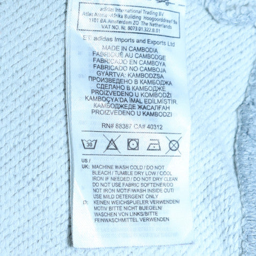 Adidas Women Grey Crew Neck Pullover Sweatshirt UK 10