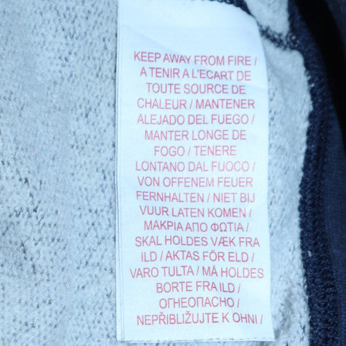 Nike Boys Blue Full Zip Hoodie 13-15 Years Fleece Casual Sweatshirt