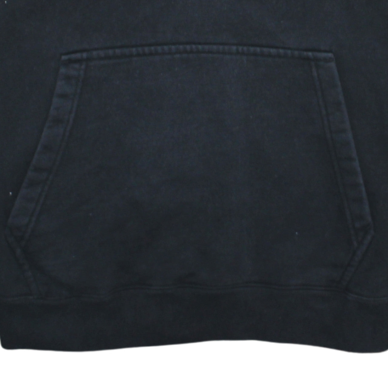 Nike Men's Black Pullover Hoodie Size L Regular Fit Logo Sweatshirt