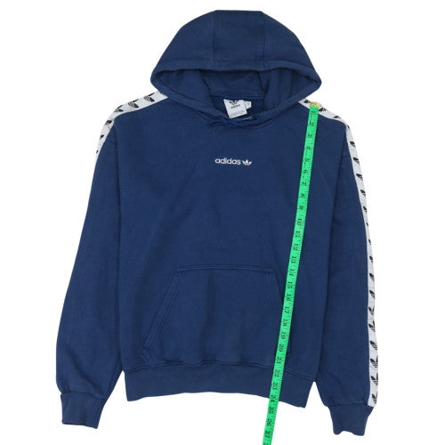 adidas Men’s Blue Pullover Hoodie Small Fleece Sportswear
