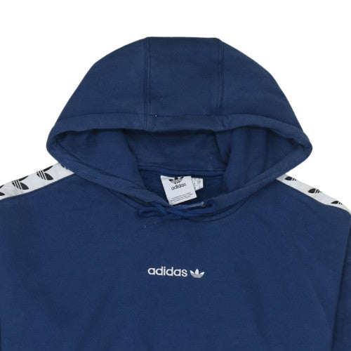 adidas Men’s Blue Pullover Hoodie Small Fleece Sportswear