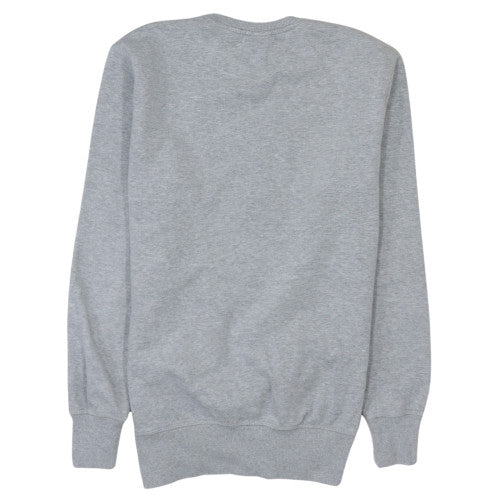 Ellesse Mens Grey Crew Neck Sweatshirt S Classic Logo Pullover