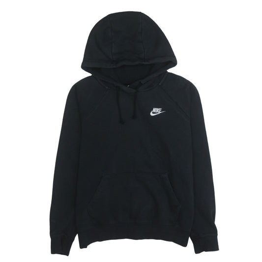 Nike Mens Black Pullover Hoodie M Sports Fleece Sweatshirt