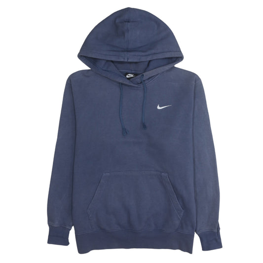 Nike Men's Blue Pullover Hoodie Size M Regular Fit Fleece