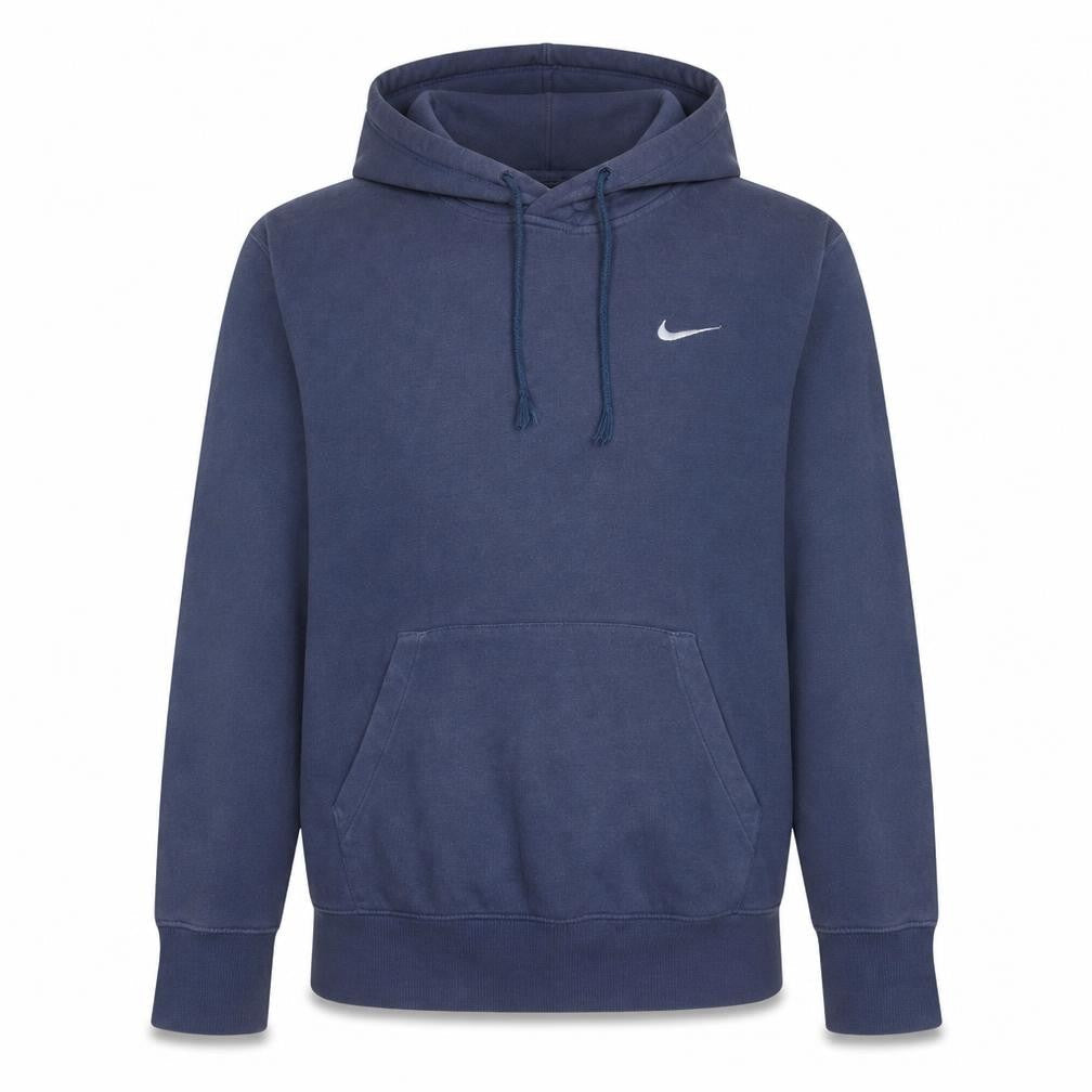 Nike Men's Blue Pullover Hoodie Size M Regular Fit Fleece