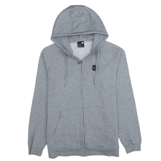 Under Armour Men’s Grey Full Zip Hoodie L Fleece Lightweight