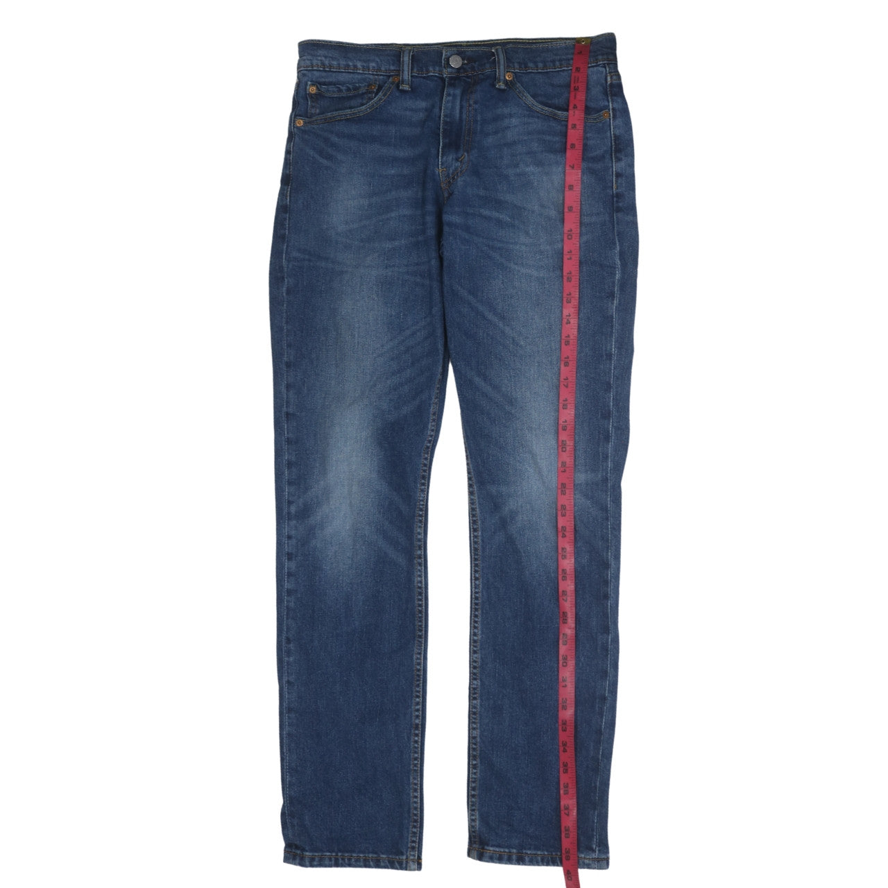 Levi's Men's Blue Straight Leg Denim Jeans Regular Fit
