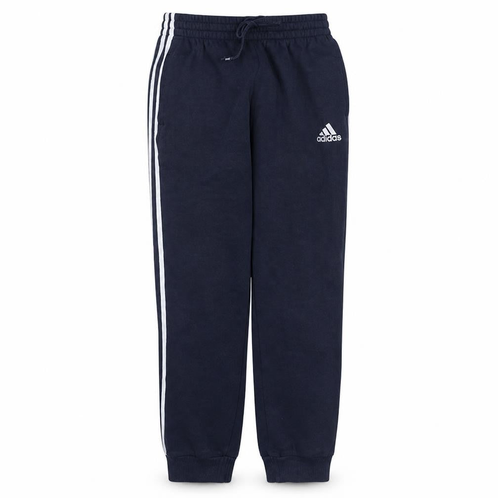 Adidas Men's Blue Regular Fit Tapered Sweatpants M