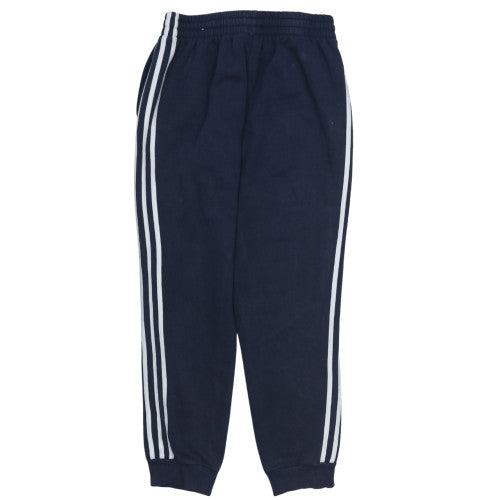 Adidas Men's Blue Regular Fit Tapered Sweatpants M