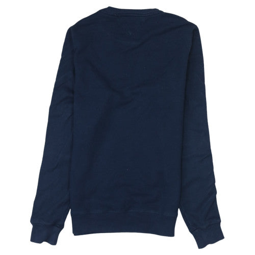 Tommy Hilfiger Men's Blue Small Crew Neck Pullover Sweatshirt