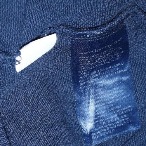 Tommy Hilfiger Men's Blue Small Crew Neck Pullover Sweatshirt