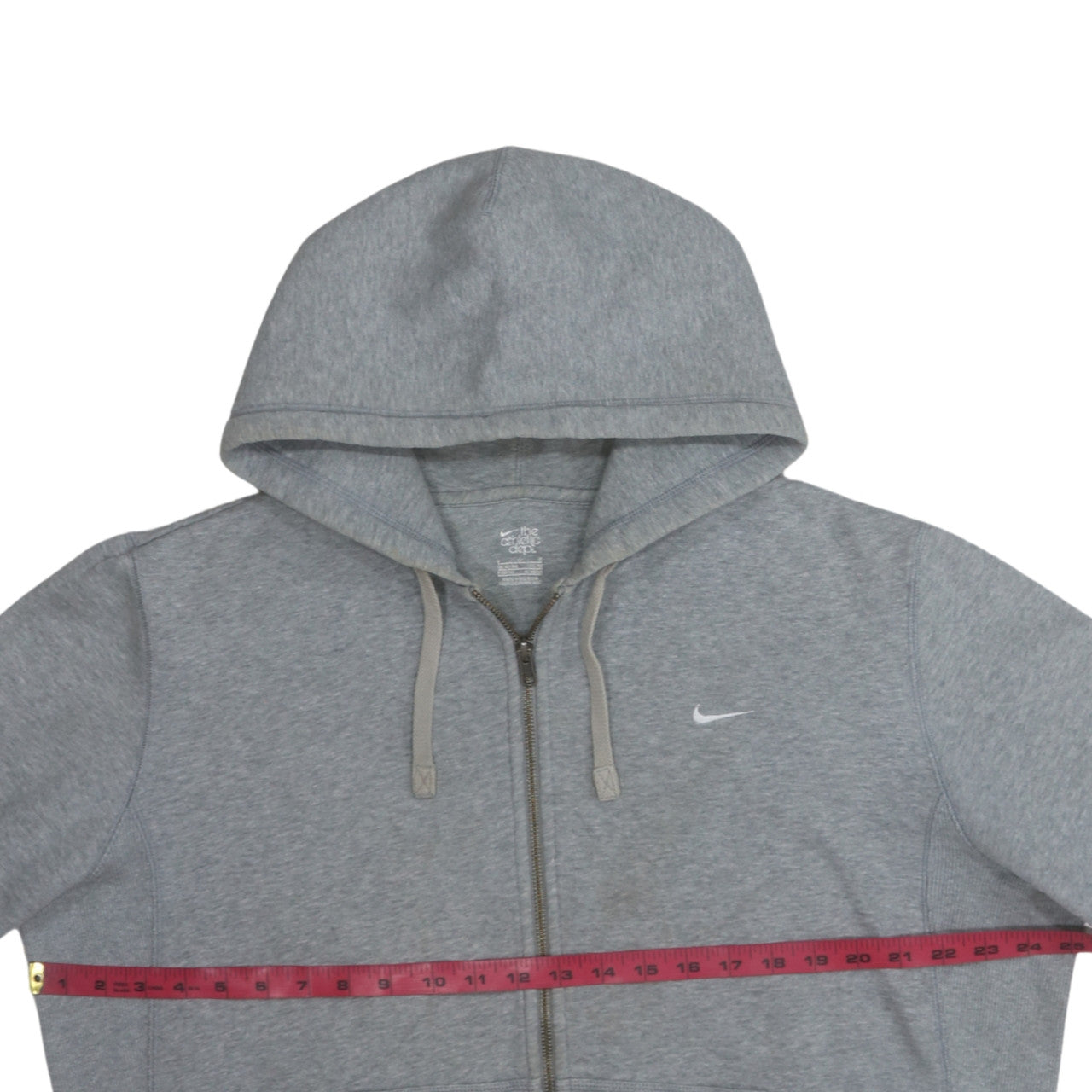 Nike Men's Grey Full Zip Hoodie L Sports Athletic Dept