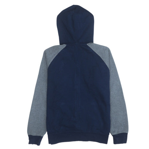 Ralph Lauren Boys Blue Full Zip Hoodie 14-16 Years Colourblock Fleece
