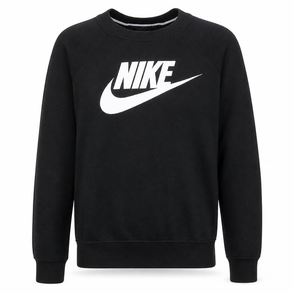Nike Men's Black Small Pullover Crew Neck Graphic Sweatshirt