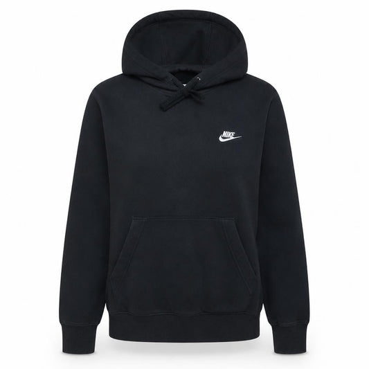 Nike Womens Black XS Pullover Hoodie Cotton Blend Casual