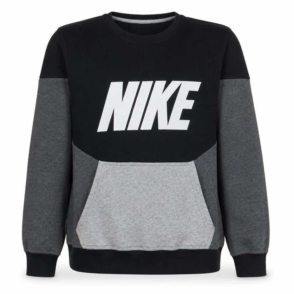 Nike Men's Black Medium Pullover Graphic Sweatshirt