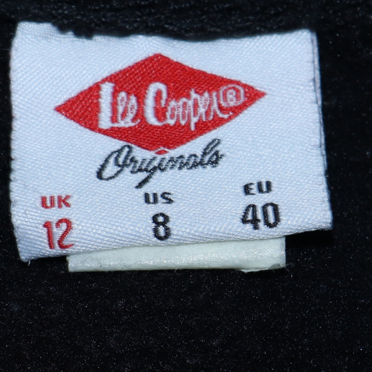 Lee Cooper Women Black Full Zip Hoodie UK 12 Comfortable Casual Sweatshirt