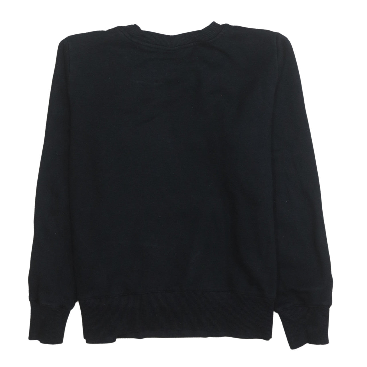 Champion Women's Black Large Pullover Sweatshirt Crew Neck Logo Fleece