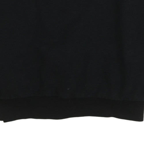 Puma Men’s Black Crew Neck Pullover Sweatshirt M Regular Fit