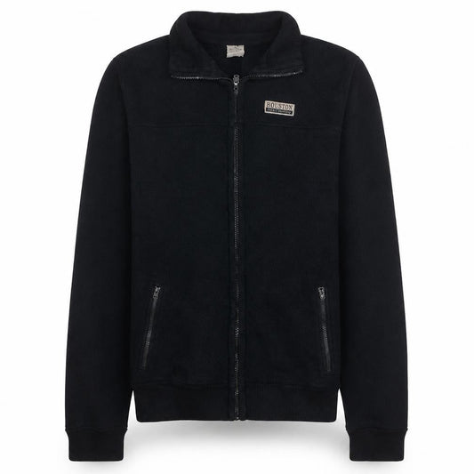 Hollister Men's Black Fleece Full Zip Basic Jacket Size L