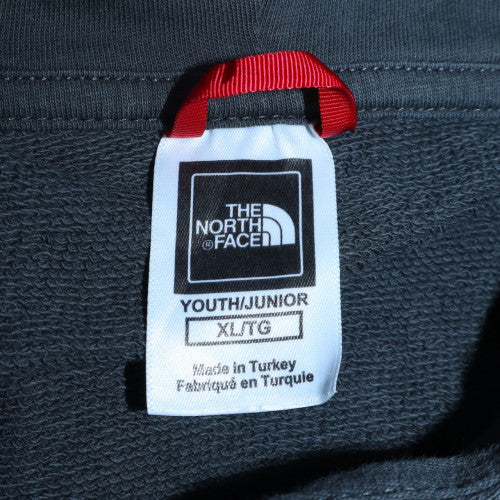 The North Face Boys Black XL Pullover Hoodie with Logo