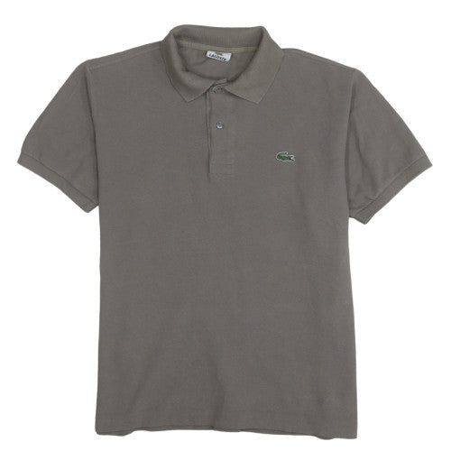 Lacoste Men's Brown Cotton Polo Shirt Size L Classic Fit