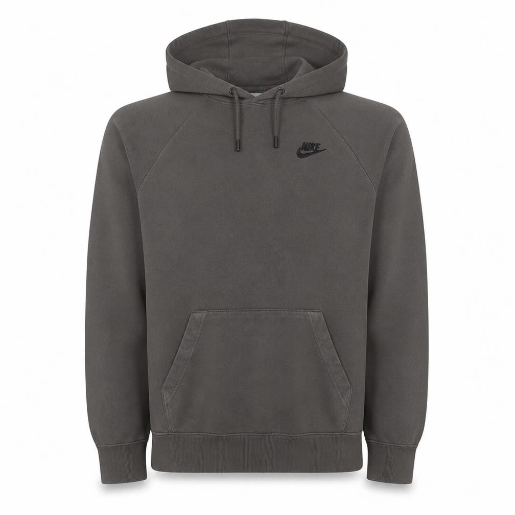 Nike Mens Grey XS Pullover Hoodie Sweatshirt with Logo