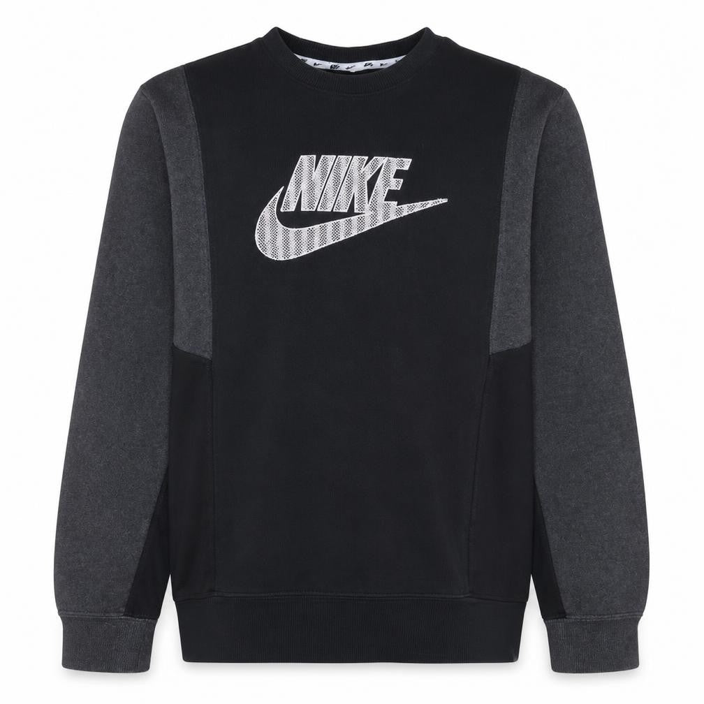 Nike Men's Black Logo Pullover Sweatshirt Size M