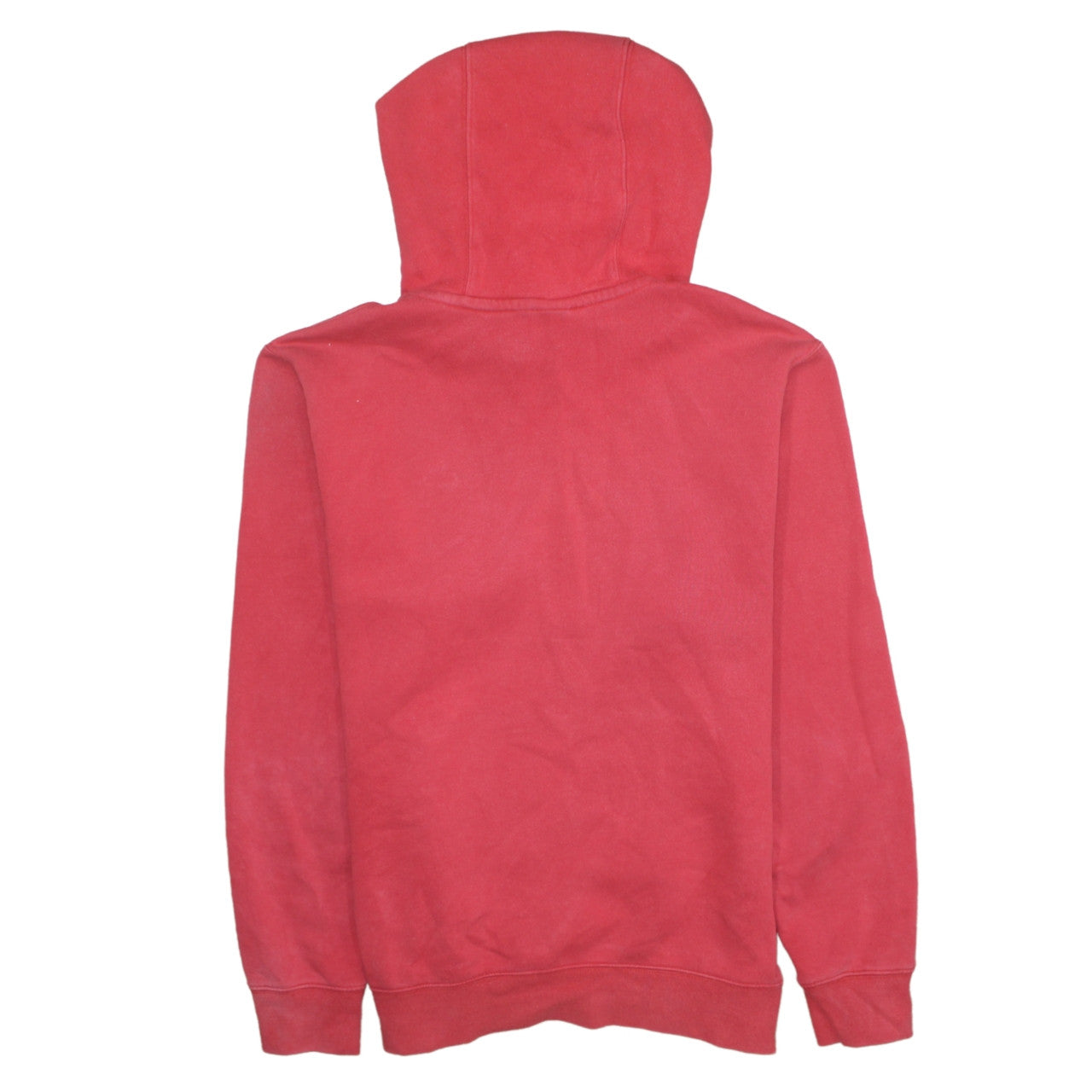 Nike Men's Red Pullover Hoodie Small Logo Fleece Sweatshirt