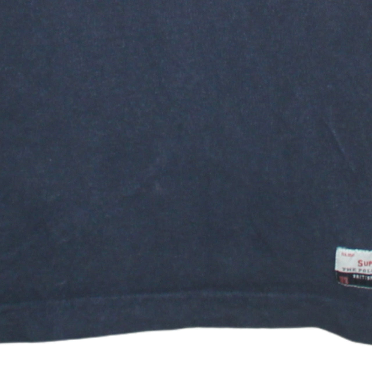 Superdry Men's Blue Slim Fit Polo Shirt Size S Cotton Embroidered