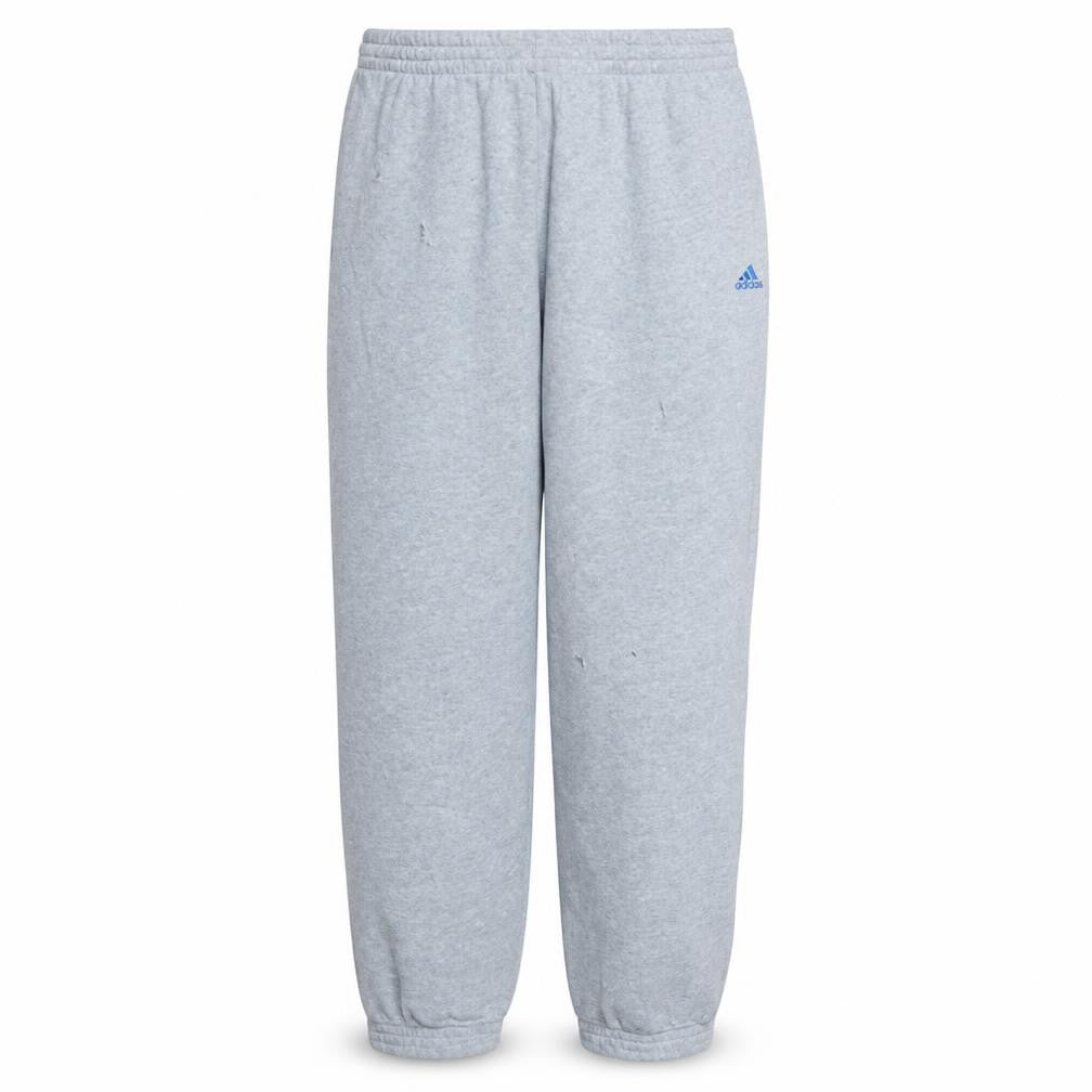 Adidas Men’s Grey Large Fleece Sweatpants Regular Fit