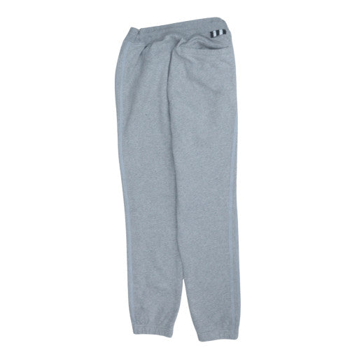 Adidas Men’s Grey Fleece Jogger Sweatpants Size S Regular Fit