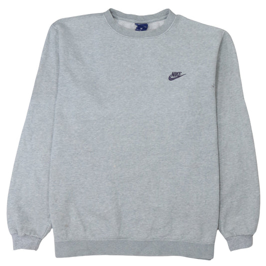 Nike Men's Grey XL Pullover Crew Neck Fleece Sweatshirt